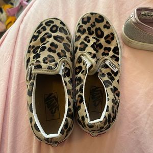 Cheetah kids vans size 12